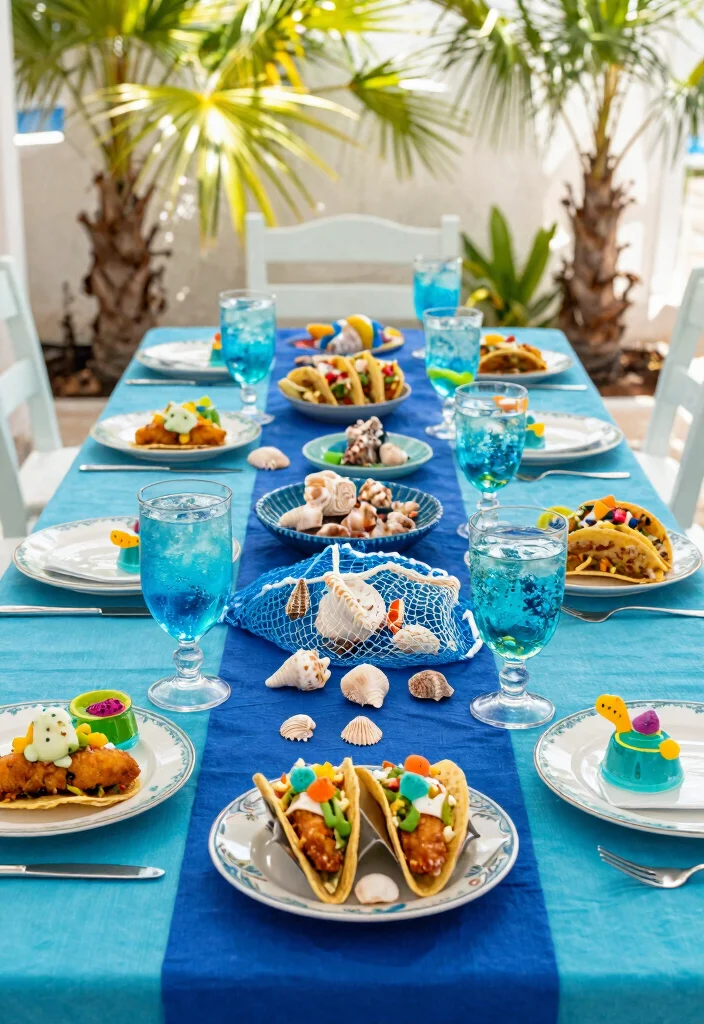 16 Birthday Brunch Decoration Ideas for a Memorable Party - 3. Under the Sea Adventure 1