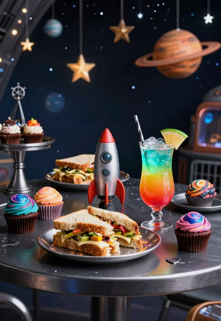 16 Birthday Brunch Decoration Ideas for a Memorable Party - 6. Space Adventure 1