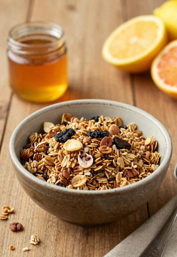 16 Breakfast Bar Food Ideas for a Brunch Party Setup - 11. Homemade Granola 1