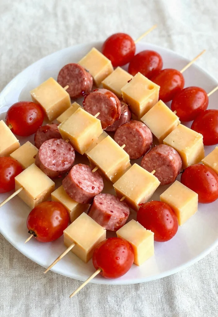 16 Breakfast Bar Food Ideas for a Brunch Party Setup - 14. Breakfast Skewers 1