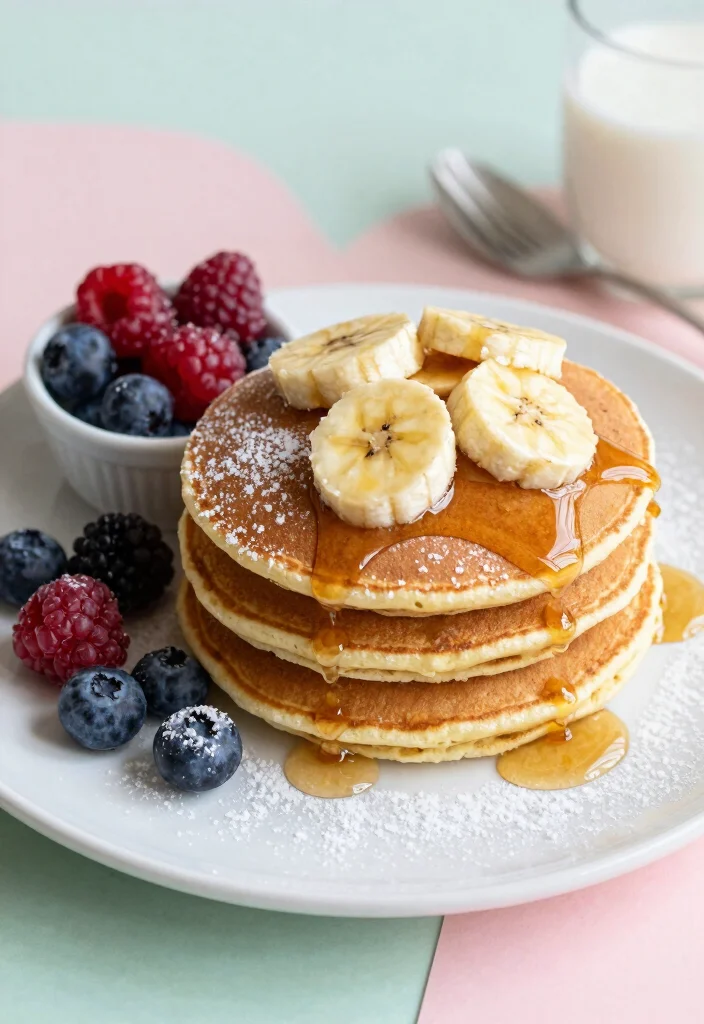 16 Breakfast Bar Food Ideas for a Brunch Party Setup - 2. Whole Grain Pancakes 1