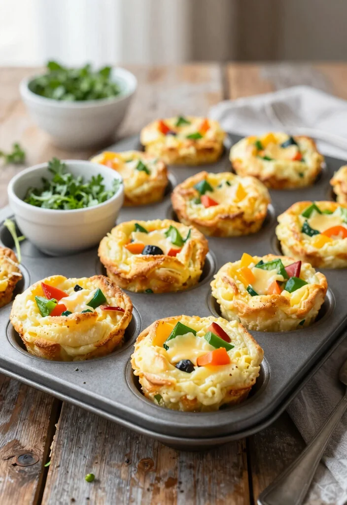 16 Breakfast Bar Food Ideas for a Brunch Party Setup - 4. Egg Muffins 1
