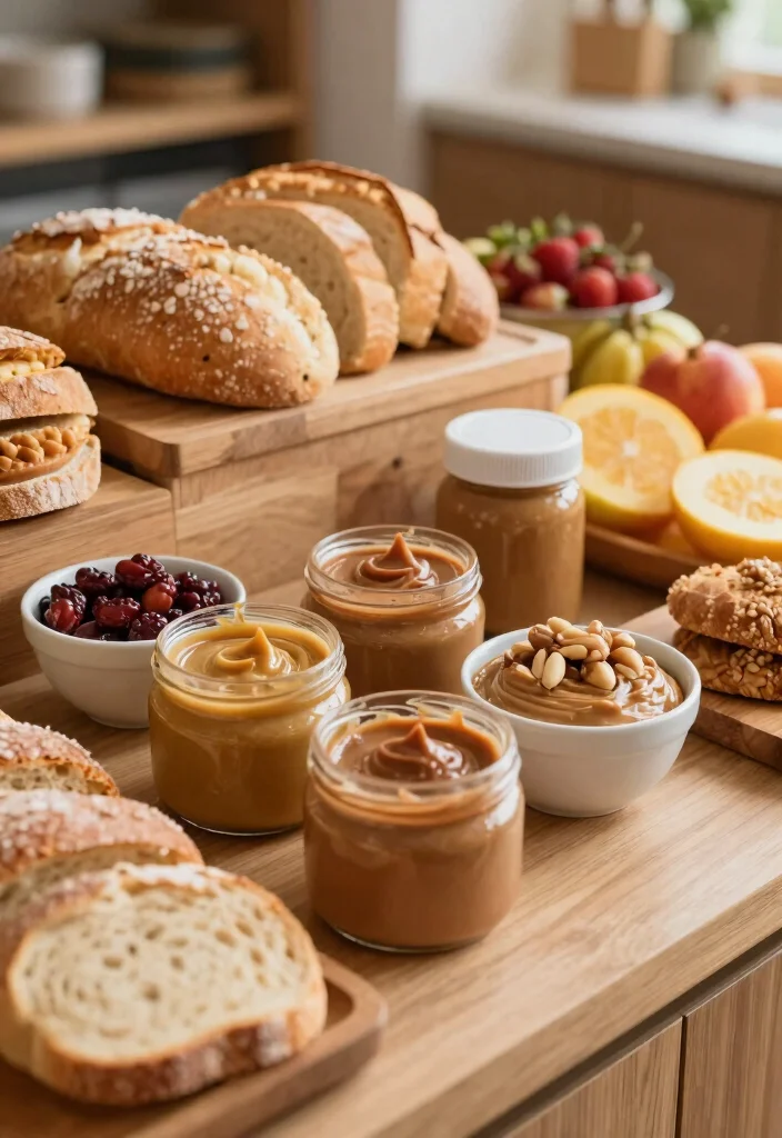 16 Breakfast Bar Food Ideas for a Brunch Party Setup - 8. Nut Butter Station 1