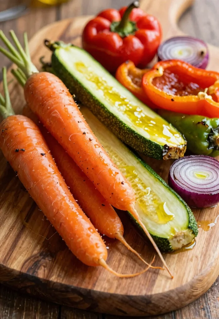 16 Bridal Shower Brunch Food Ideas for an Elegant Spread - 10. Roasted Vegetable Medley 1