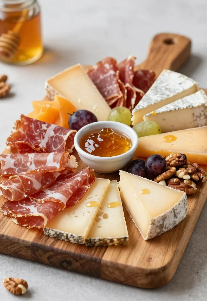 16 Brunch Baby Shower Food Ideas That Are Easy and Elegant - 8. Sweet & Savory Cheese Board 1