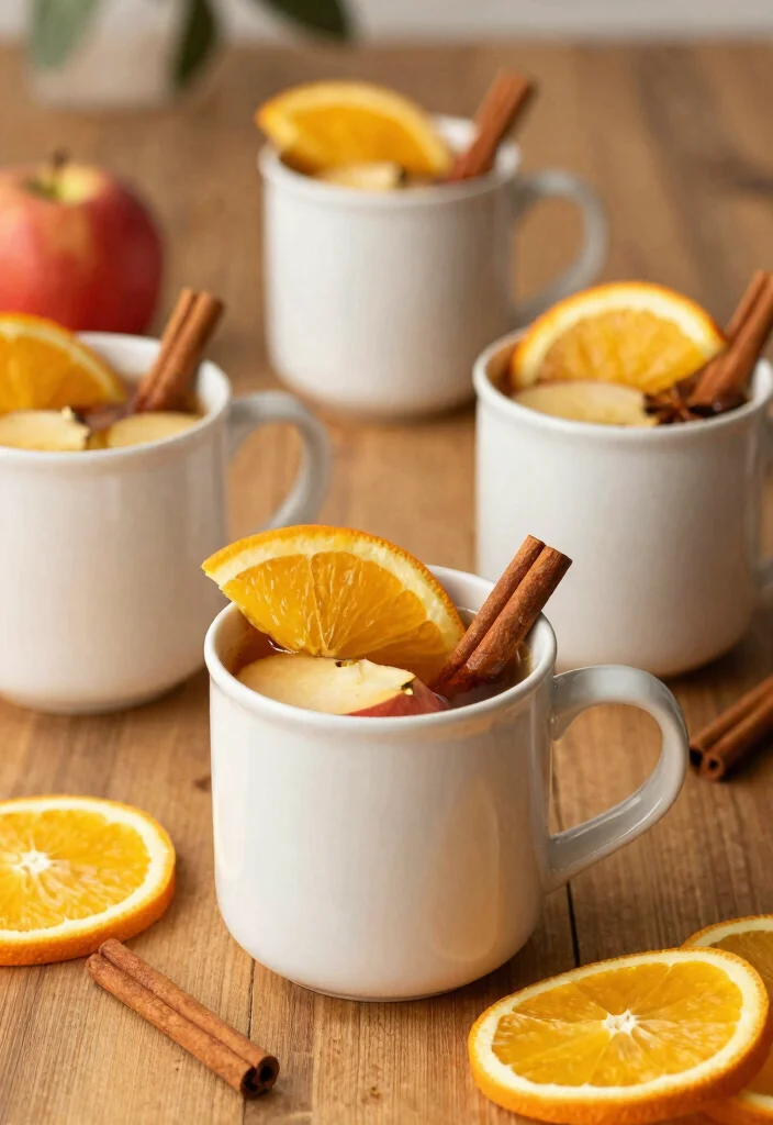 16 Brunch Bridal Shower Food Ideas for a Beautiful Spread - 16. Spiced Apple Cider 1