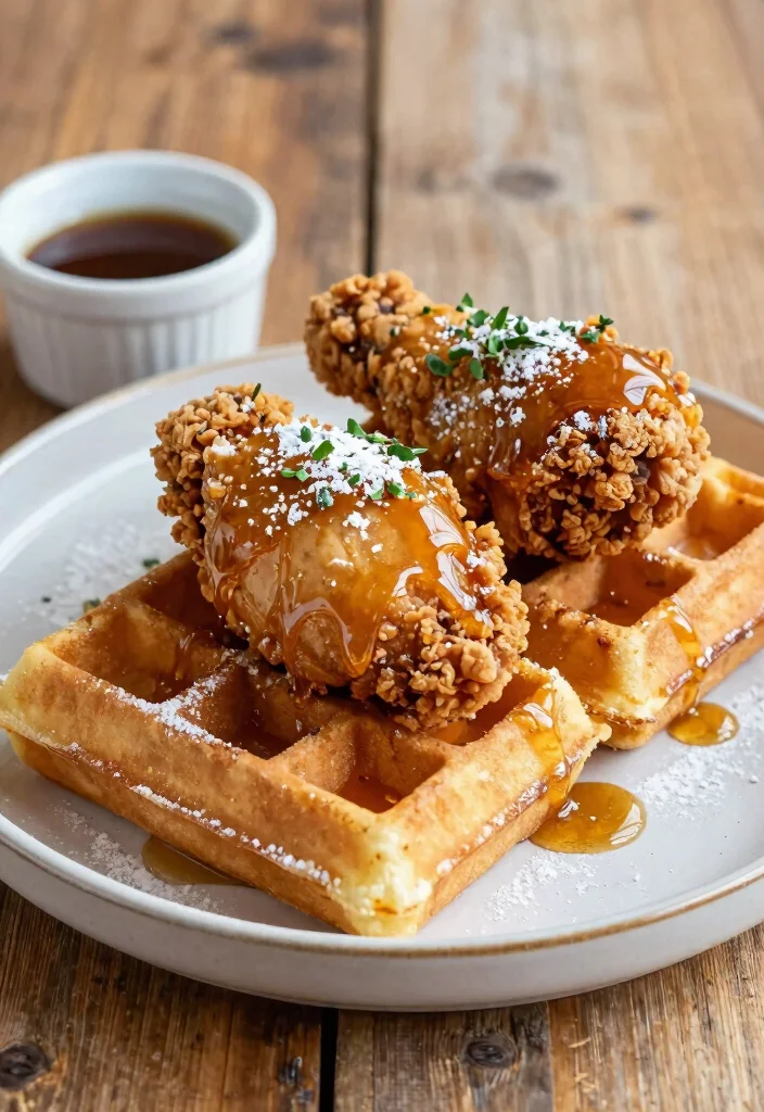 16 Easy Brunch Menu Ideas for Stress-Free Hosting - 16. Chicken and Waffles 1