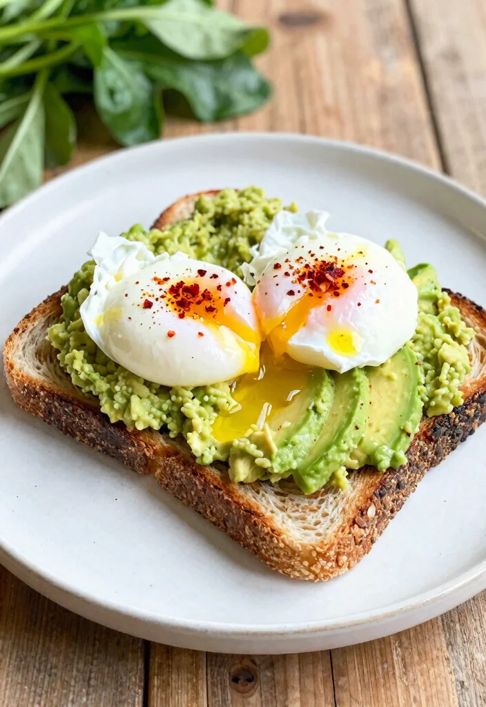 16 Easy Brunch Menu Ideas for Stress-Free Hosting - 2. Avocado Toast with Poached Eggs 1