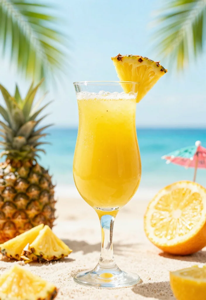 16 Mimosa Bar Ideas for a Brunch Party Everyone Will Love - 3. Tropical Paradise Mimosa 1
