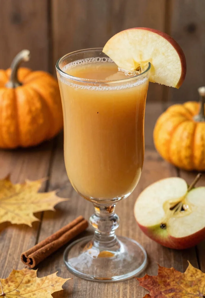 16 Mimosa Bar Ideas for a Brunch Party Everyone Will Love - 5. Apple Cider Mimosa 1