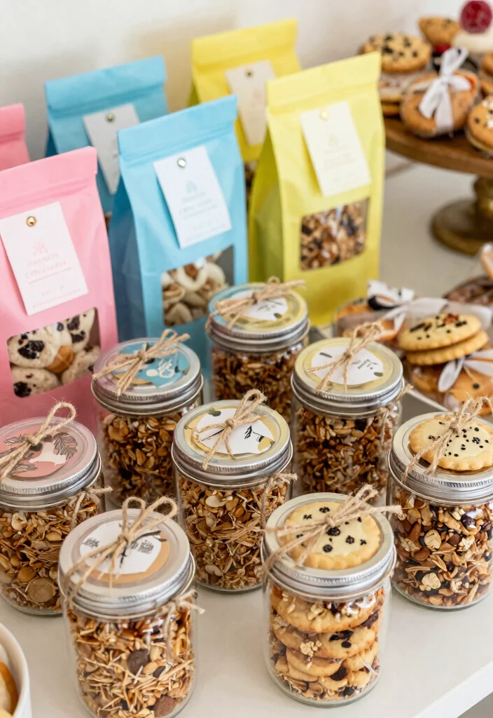 17 Brunch Bridal Shower Ideas for a Stylish Celebration - 17. Edible Party Favors 1