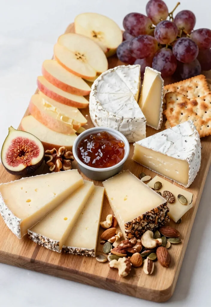 17 Brunch Charcuterie Board Ideas for Entertaining in Style - 5. Artisanal Vegan Cheeses 1
