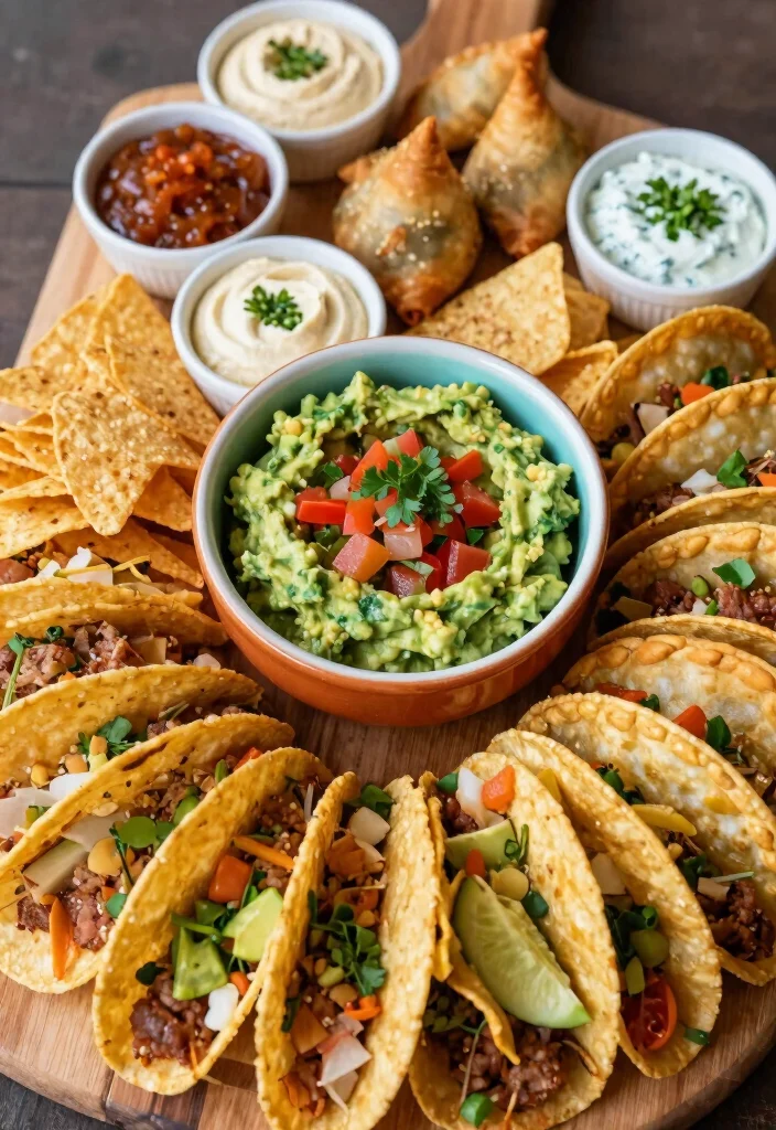 17 Brunch Charcuterie Board Ideas for Entertaining in Style - 9. International Flavors 1