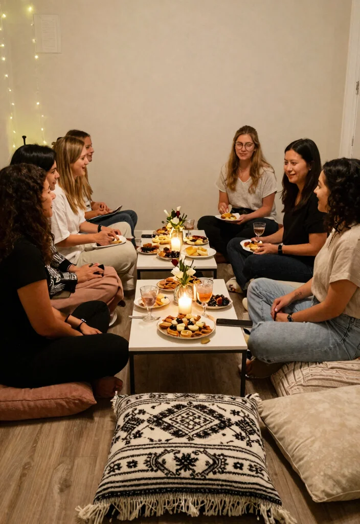 17 Brunch and Bubbly Bridal Shower Ideas for a Fun Celebration - 15. Intimate Seating Arrangements 1