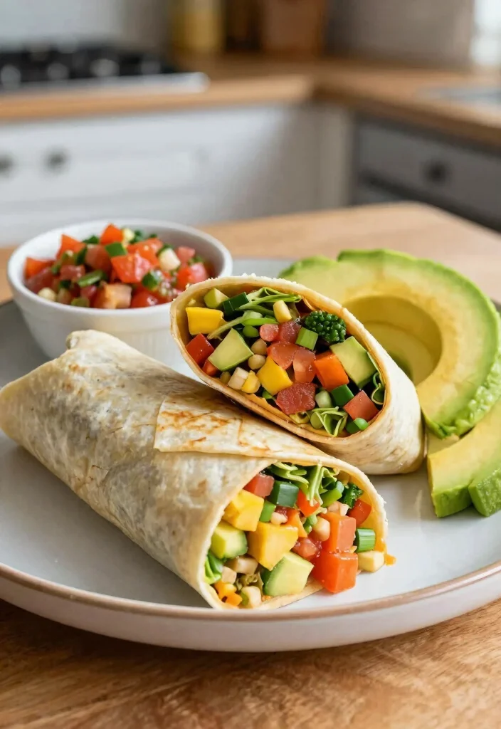 17 Valentine's Day Brunch Ideas for a Sweet Celebration - 17. Vegan Breakfast Burritos with Tofu Scramble 1