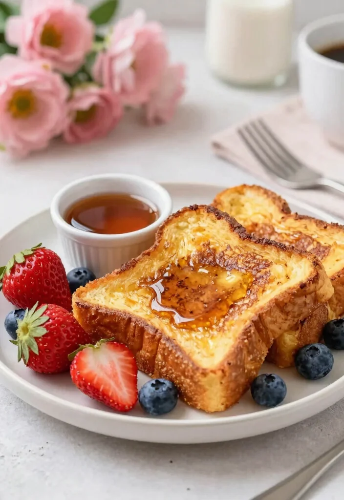 17 Valentine's Day Brunch Ideas for a Sweet Celebration - 4. Stuffed French Toast with Vegan Cream Cheese 1