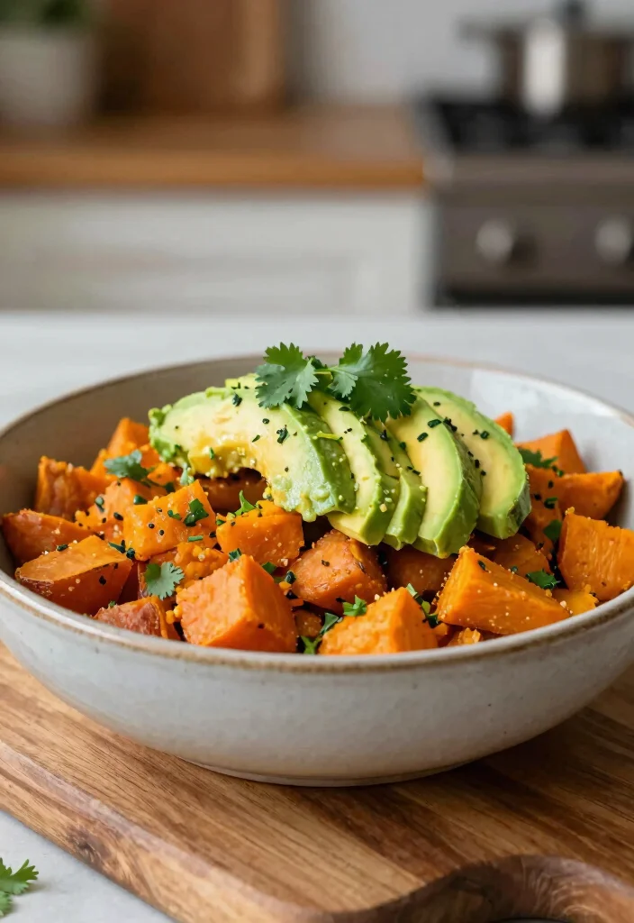 17 Valentine's Day Brunch Ideas for a Sweet Celebration - 6. Sweet Potato Hash with Avocado 1