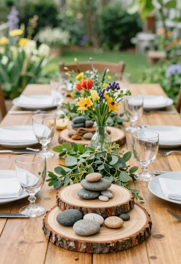18 Baby Shower Brunch Ideas Perfect for Hosting at Home - 14. Incorporate Nature into Decor 1