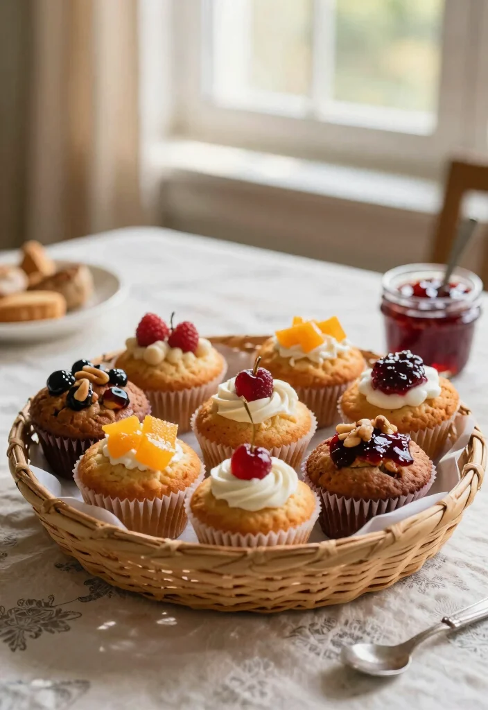 18 Baby Shower Brunch Ideas Perfect for Hosting at Home - 3. Eco-Friendly Mini Muffins 1