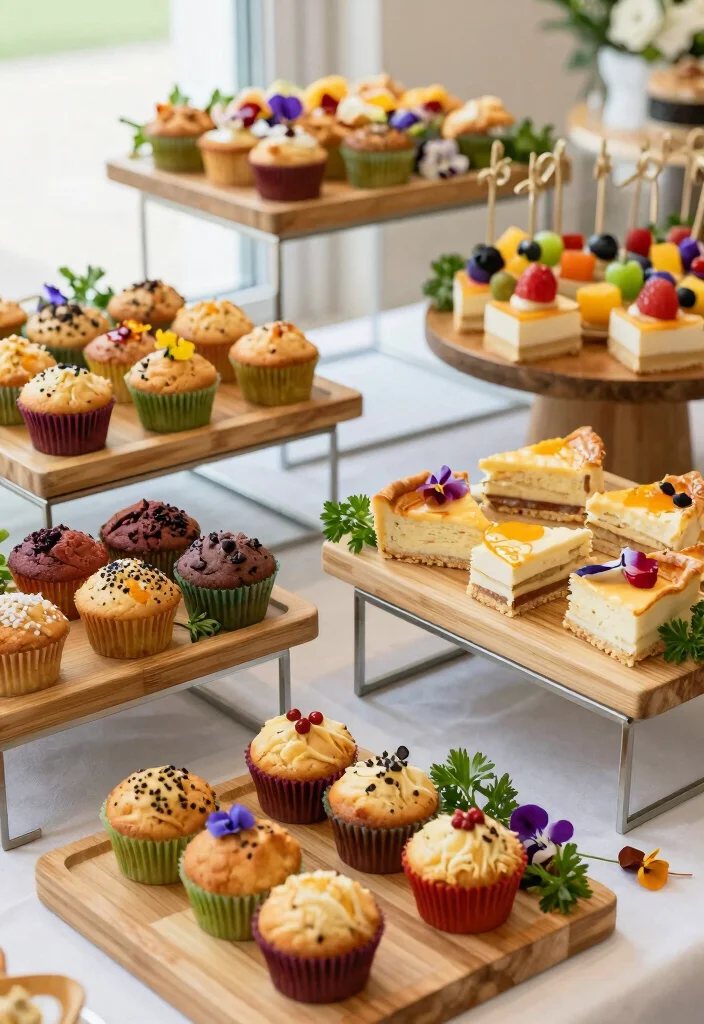 18 Baby Shower Brunch Ideas Perfect for Hosting at Home - 9. Elegant Serving Platters 1