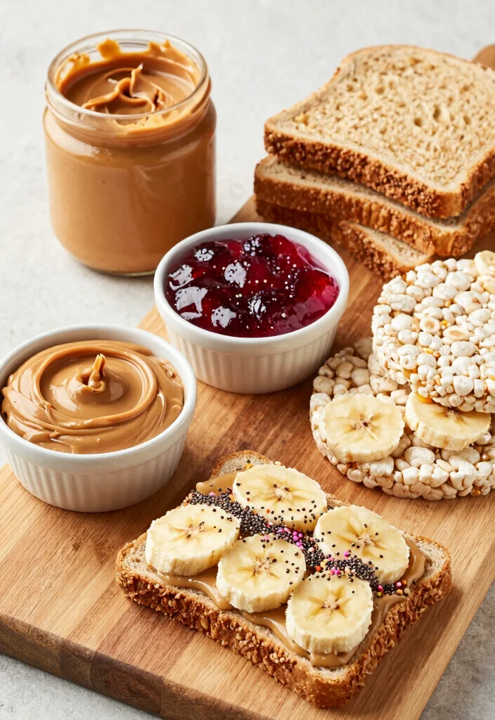 18 Breakfast Buffet Brunch Party Ideas for Feeding a Crowd - 10. Nut Butter and Jelly Bar 1