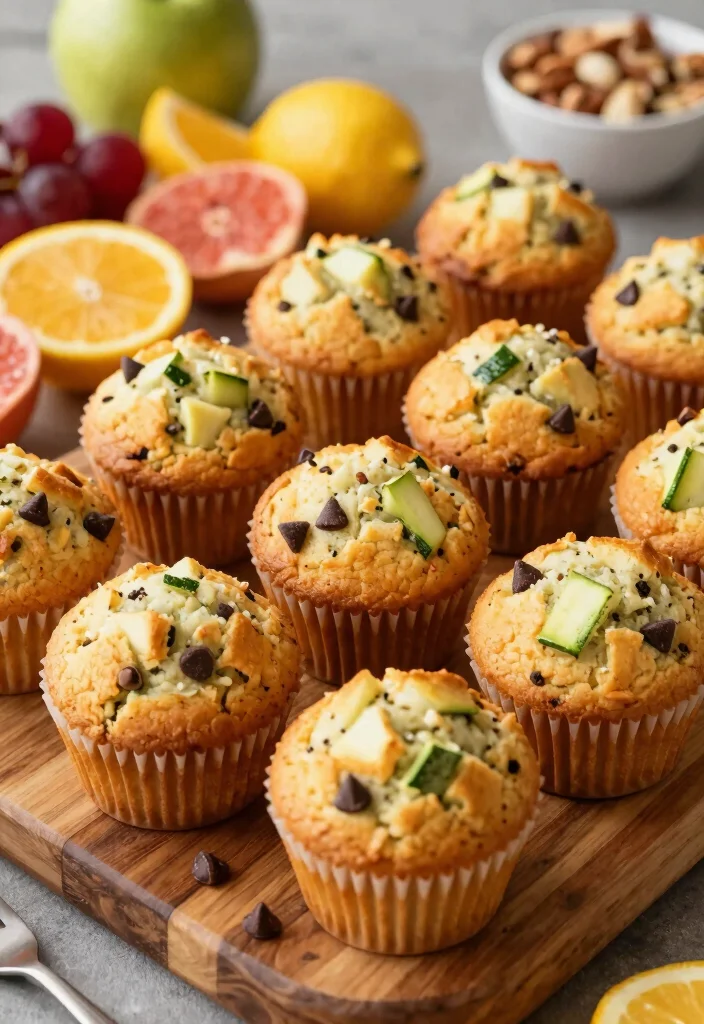 18 Breakfast Buffet Brunch Party Ideas for Feeding a Crowd - 11. Healthy Muffins with Optional Add-ins 1
