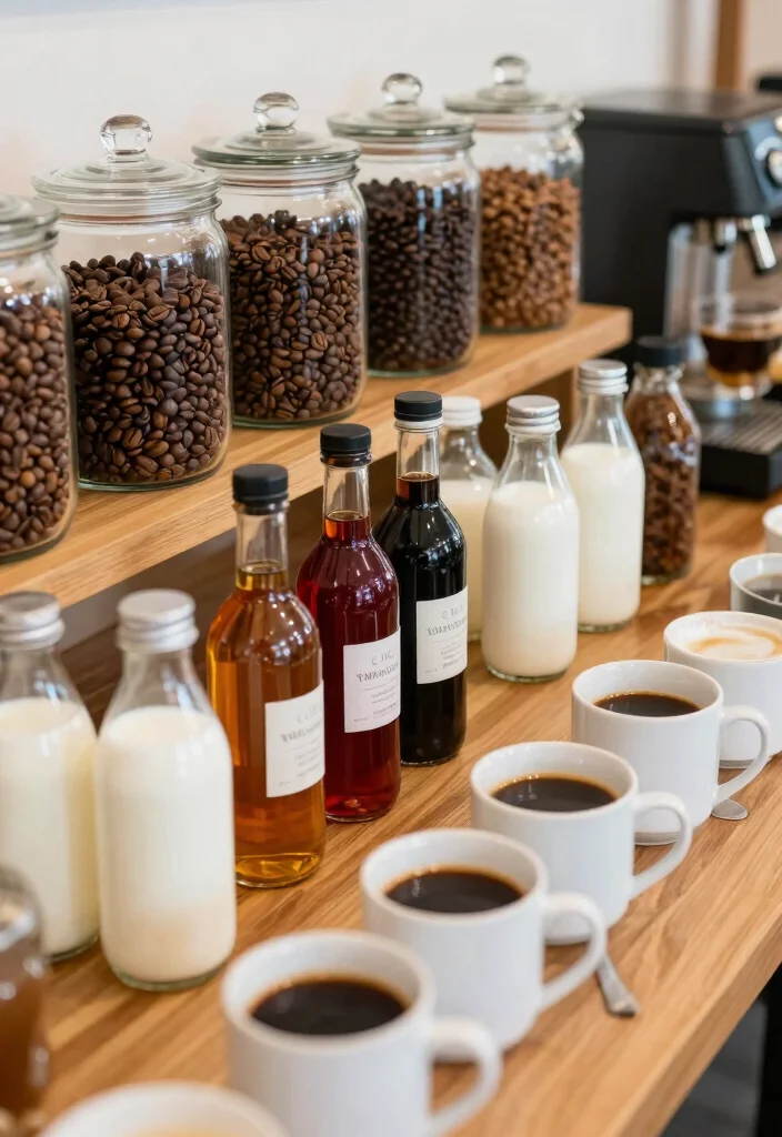 18 Breakfast Buffet Brunch Party Ideas for Feeding a Crowd - 18. Gourmet Coffee Station 1