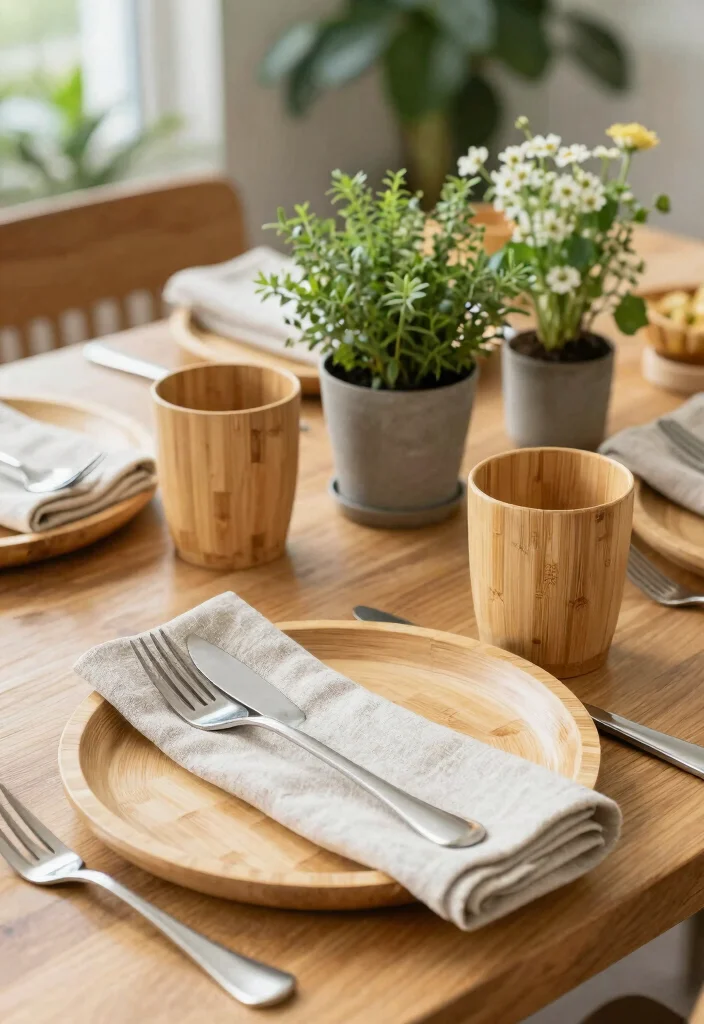 18 Brunch Baby Shower Ideas That Are Cute, Easy, and Crowd-Pleasing - 1. Eco-Friendly Tableware 1