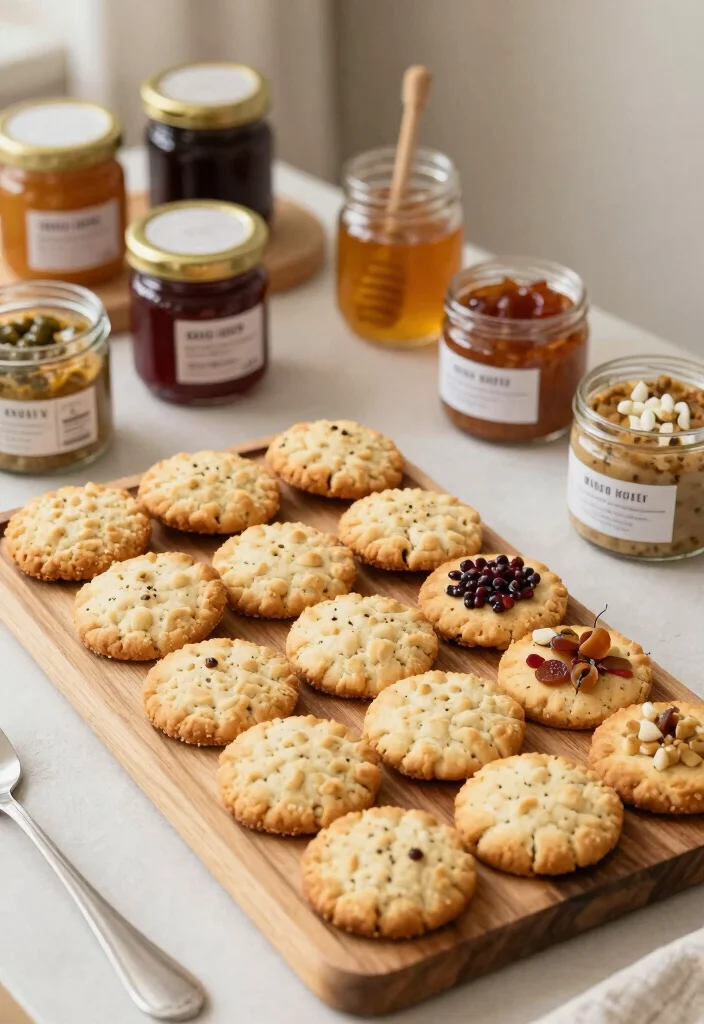 18 Brunch Baby Shower Ideas That Are Cute, Easy, and Crowd-Pleasing - 12. Customizable Biscuit Bar 1