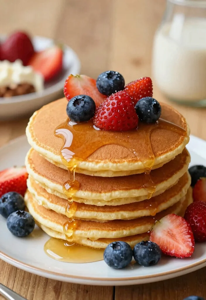18 Brunch Bar Food Ideas for Easy Self-Serve Hosting - 11. Gluten-Free Pancakes 1