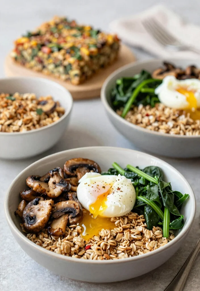 18 Brunch Bar Food Ideas for Easy Self-Serve Hosting - 7. Savory Oatmeal Bar 1