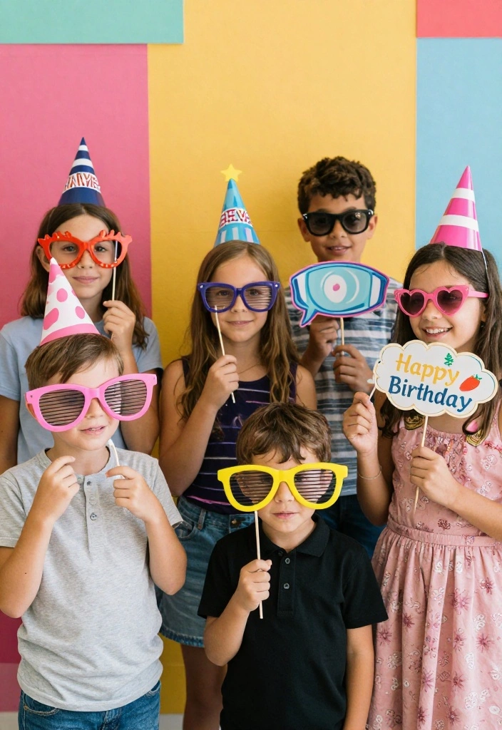 18 Brunch Birthday Party Ideas That Work at Home - 12. Picture Perfect Photo Booth 1