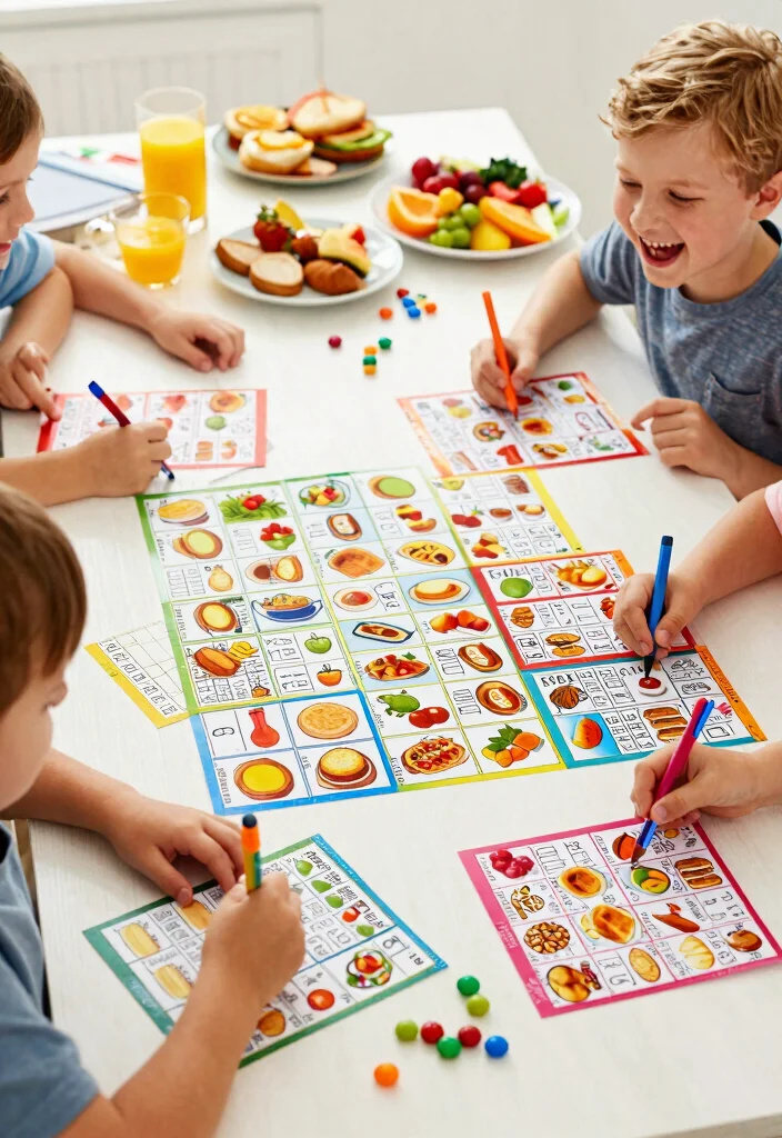 18 Brunch Birthday Party Ideas That Work at Home - 8. Birthday Brunch Bingo 1