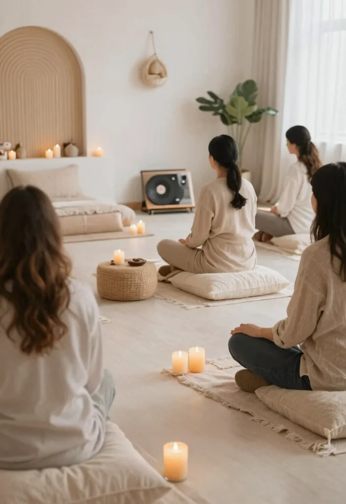 18 Brunch-Themed Baby Shower Ideas Guests Will Adore - 17. Mindful Moments – Meditation Space 1