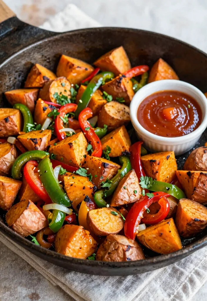 18 Easy Brunch Ideas for a Crowd (Low Stress, Big Flavor) - 11. Sweet Potato Hash 1