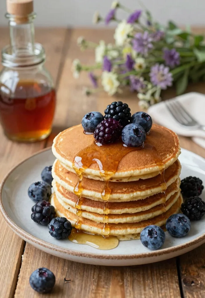 18 Girls’ Brunch Ideas at Home for a Cozy Get-Together - 10. Oatmeal Pancakes 1
