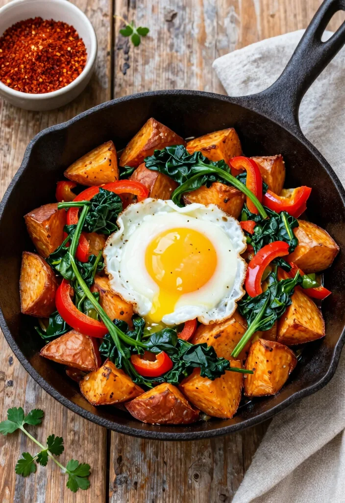 18 Girls’ Brunch Ideas at Home for a Cozy Get-Together - 5. Sweet Potato Hash 1