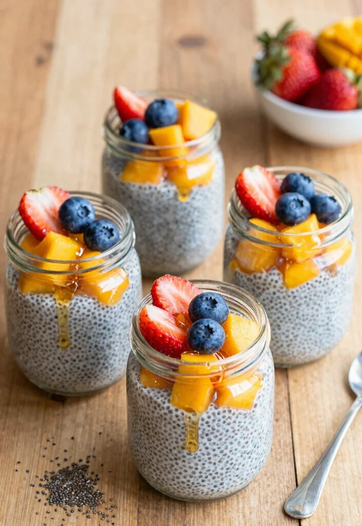 18 Girls’ Brunch Ideas at Home for a Cozy Get-Together - 7. Chia Seed Pudding 1