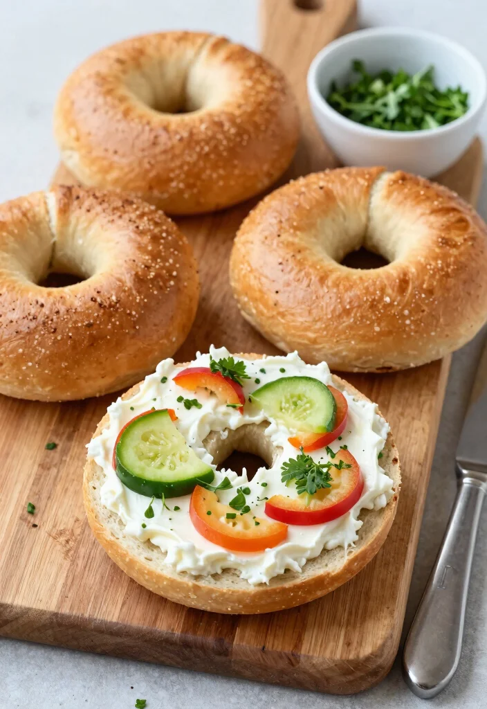 18 Gluten-Free Brunch Ideas That Everyone Will Enjoy - 10. Gluten-Free Bagels with Cream Cheese 1