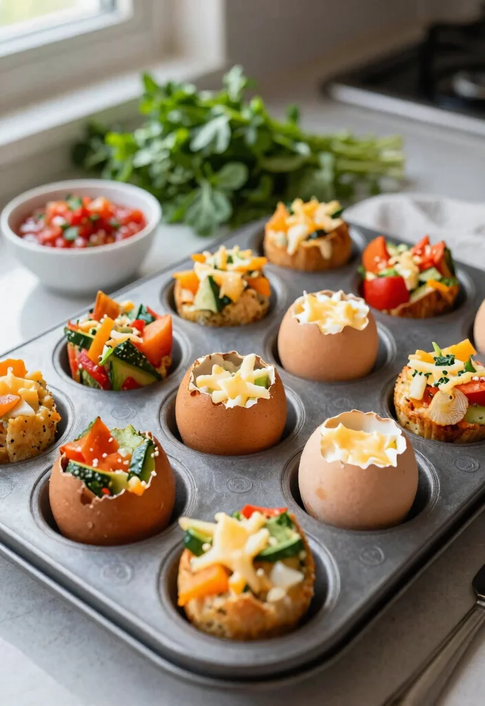 18 Gluten-Free Brunch Ideas That Everyone Will Enjoy - 13. Egg Muffins 1