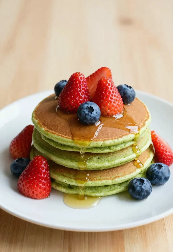 18 Gluten-Free Brunch Ideas That Everyone Will Enjoy - 18. Matcha Green Tea Pancakes 1