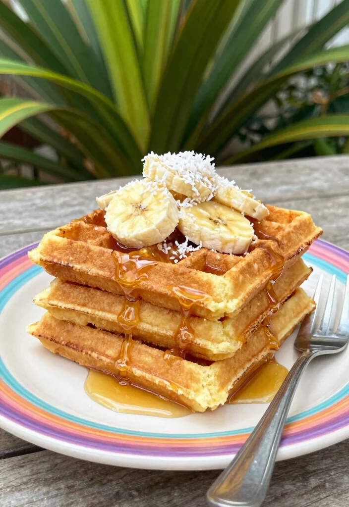 18 Gluten-Free Brunch Ideas That Everyone Will Enjoy - 4. Coconut Flour Waffles 1