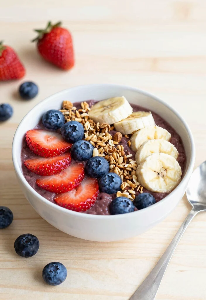 18 Ideas de Brunch en Casa Fáciles y Deliciosas - 16. Bol de Acai 1