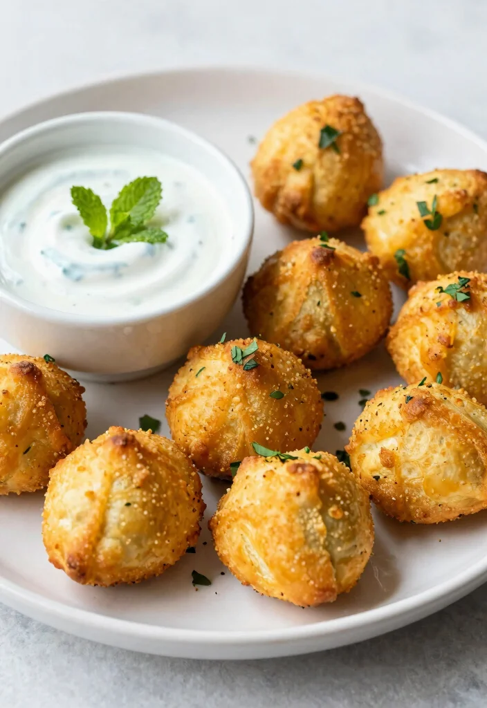 18 Mini Brunch Food Ideas Perfect for Sharing - 12. Spiced Chickpea Puffs 1