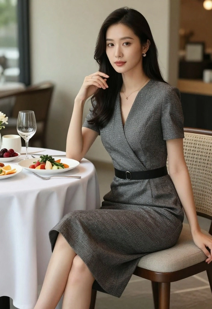 18 Outfit Ideas for Brunch That Work for Any Occasion - 15. Sophisticated Midi Dress 1