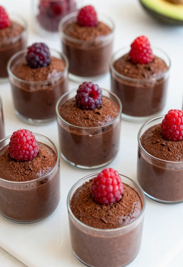 19 Brunch Food Ideas for a Fun and Festive Party - 14. Chocolate Avocado Mousse 1