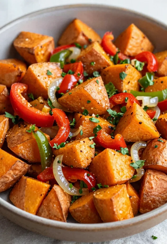 19 Brunch Food Ideas for a Fun and Festive Party - 9. Sweet Potato Hash 1