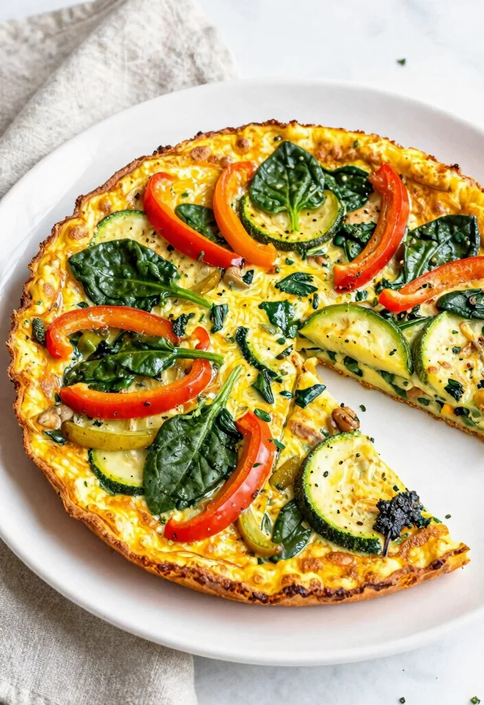 19 Brunch at Home Ideas for a Relaxed Weekend - 11. Veggie Frittata 1