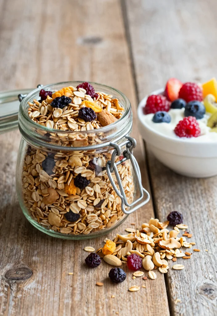 19 Brunch at Home Ideas for a Relaxed Weekend - 12. Homemade Granola 1