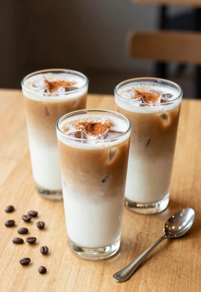 19 Brunch at Home Ideas for a Relaxed Weekend - 15. Iced Coffee with Almond Milk 1
